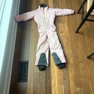 Spyder Pink Kids Puffer Jacket